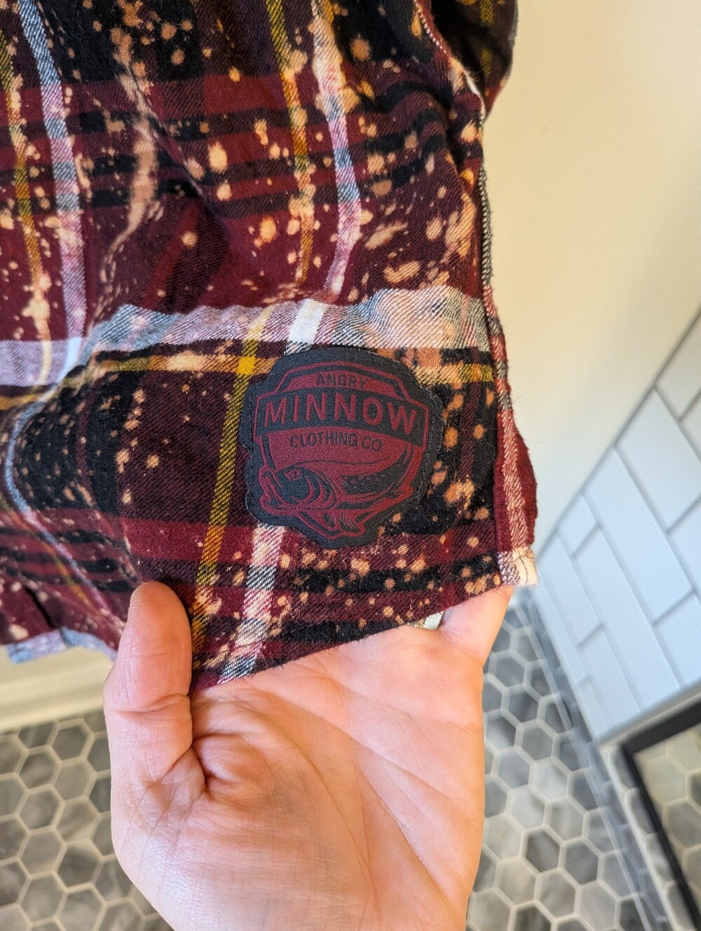 Angry Minnow Vintage "I'm Kind of a Big Deal" Ron Burgundy Anchorman Flannel M - Picture 5 of 8